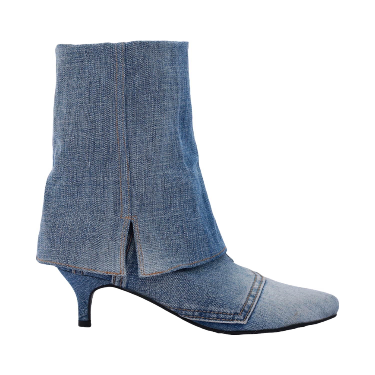 Denim Ankle Boots